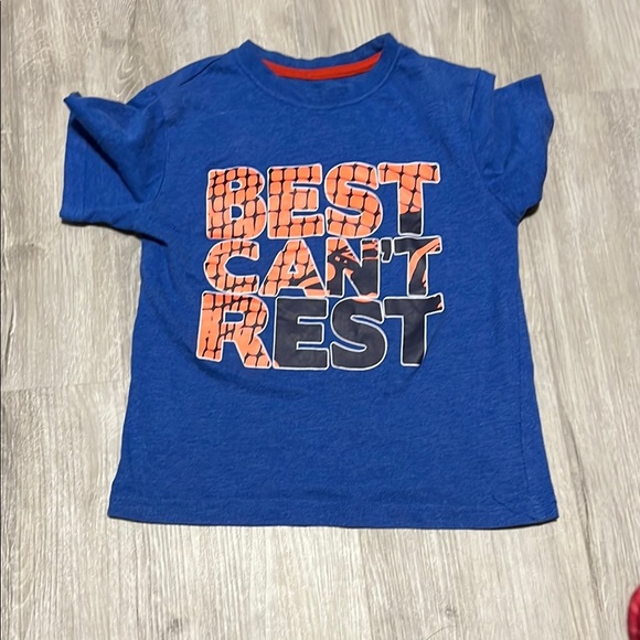 Kids Blue Graphic T-Shirt - Picture 1 of 1
